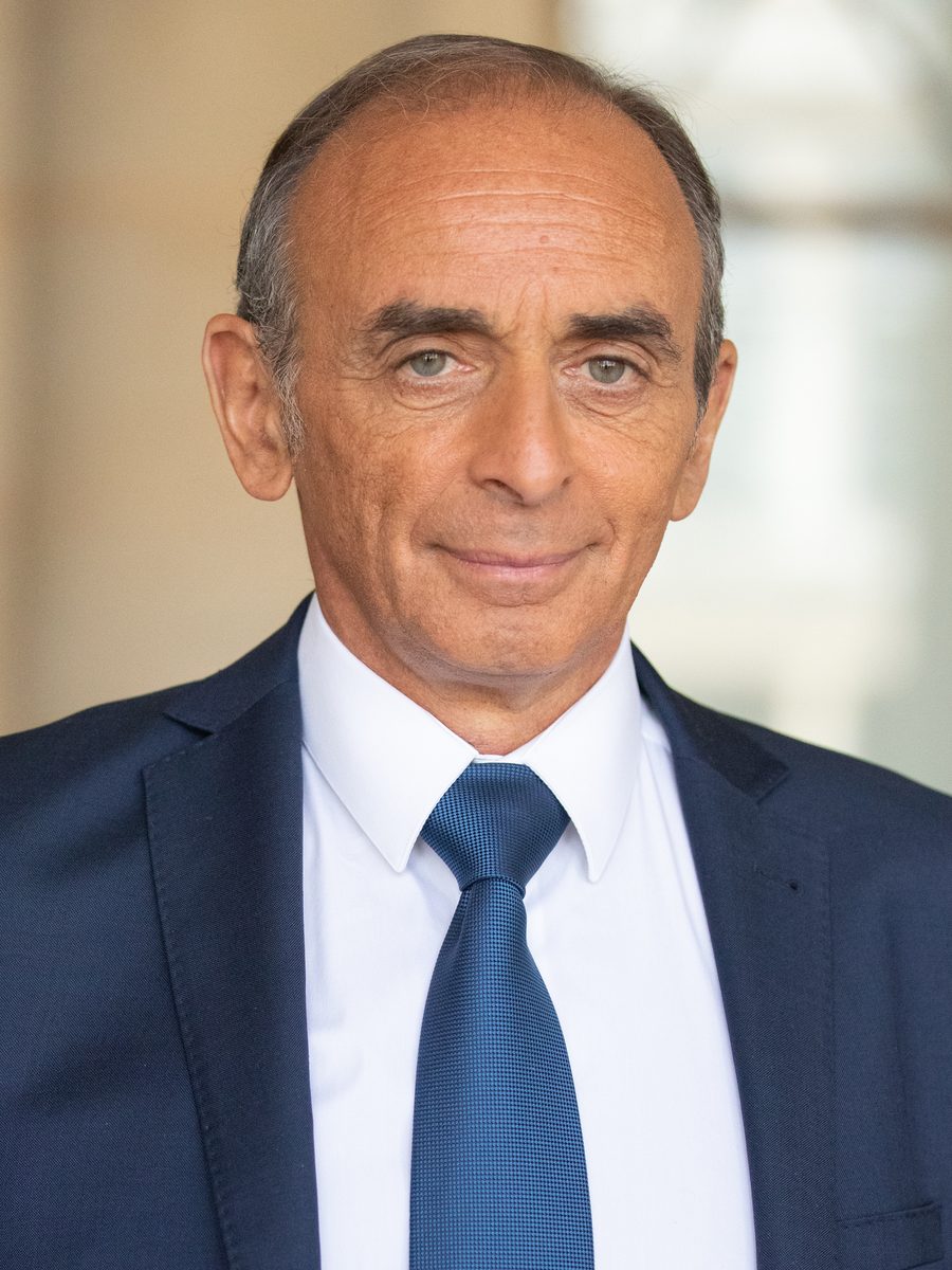 Portrait de Éric Zemmour, candidat à la présidentielle 2027